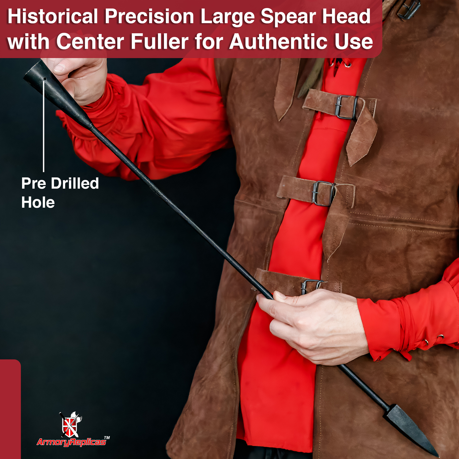 Authentic Roman Pilum Spear - Historical Replica -Collectible & Reenactor Use