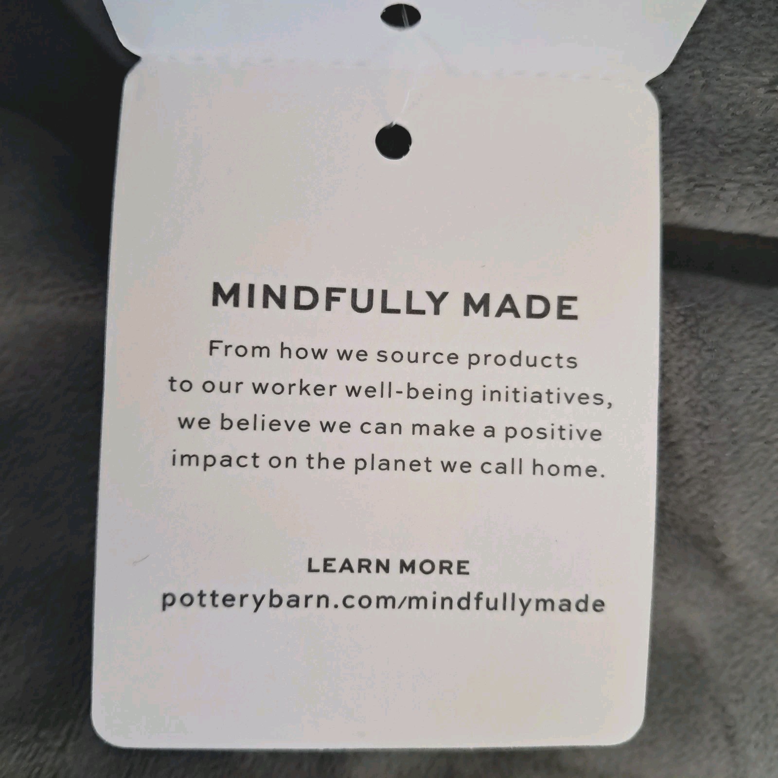 Pottery Barn Faux Real Fur Bean Bag Cover Only 41” Large