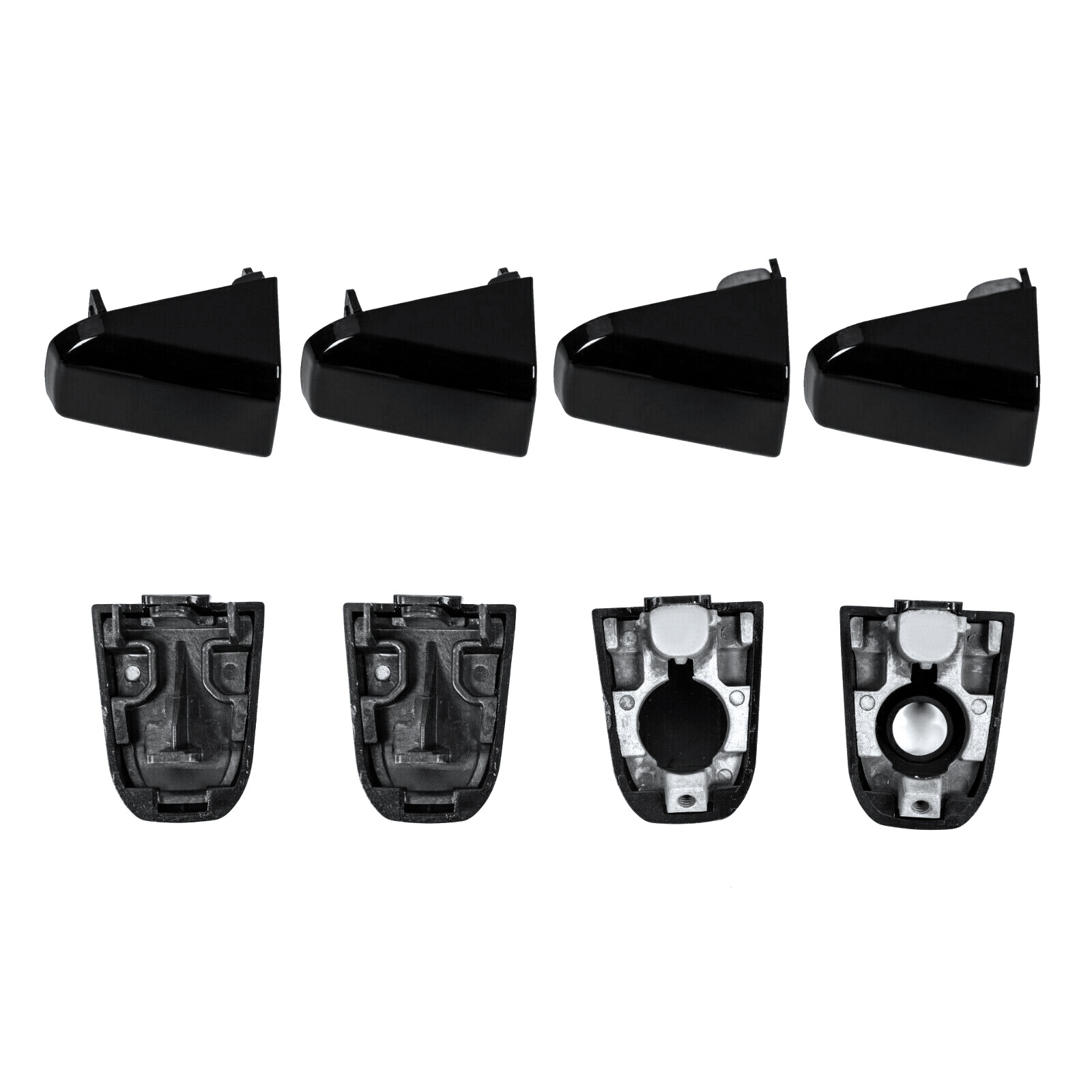 For 23236150 Silverado Sierra 2014-2019 Gloss Black Painted 4 pcs Door Handles