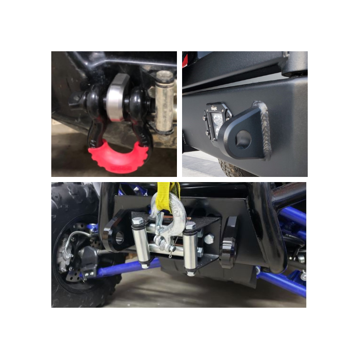 Shackle Mount for 3/4" shackle - Heavy Duty D Ring Weld on Clevis Hydraulic CNC