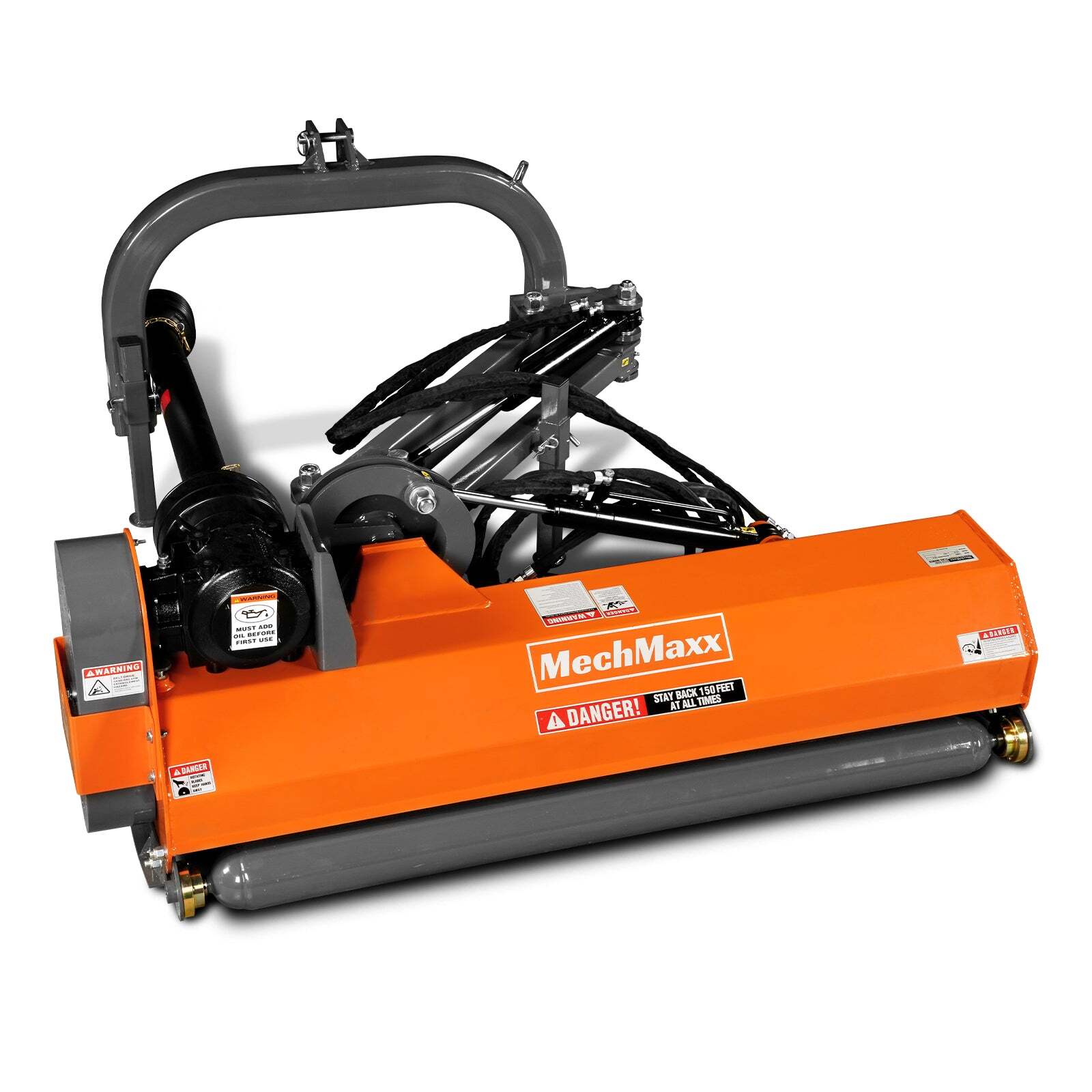 MechMaxx 3-Point PTO Offset Flail Ditch 60" Bank Mower, 25-60HP, CAT 1, VAM60