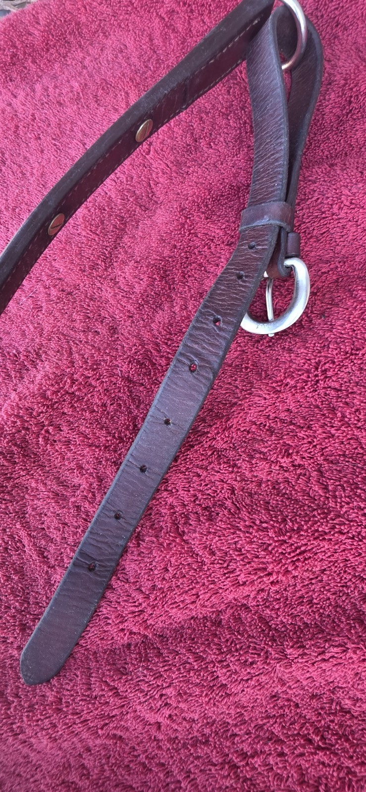 Vintage Victor's Custom Tack Silver &Bronze Headstall And Breast Collar Set MINT