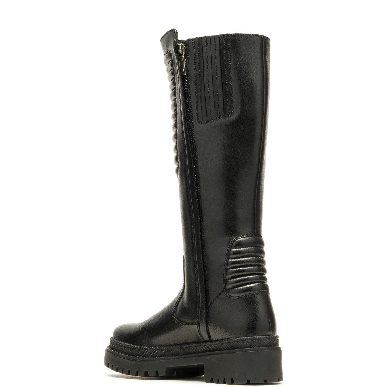 Harley-Davidson Kamton 13" D87216 Womens Black Leather Motorcycle Boots