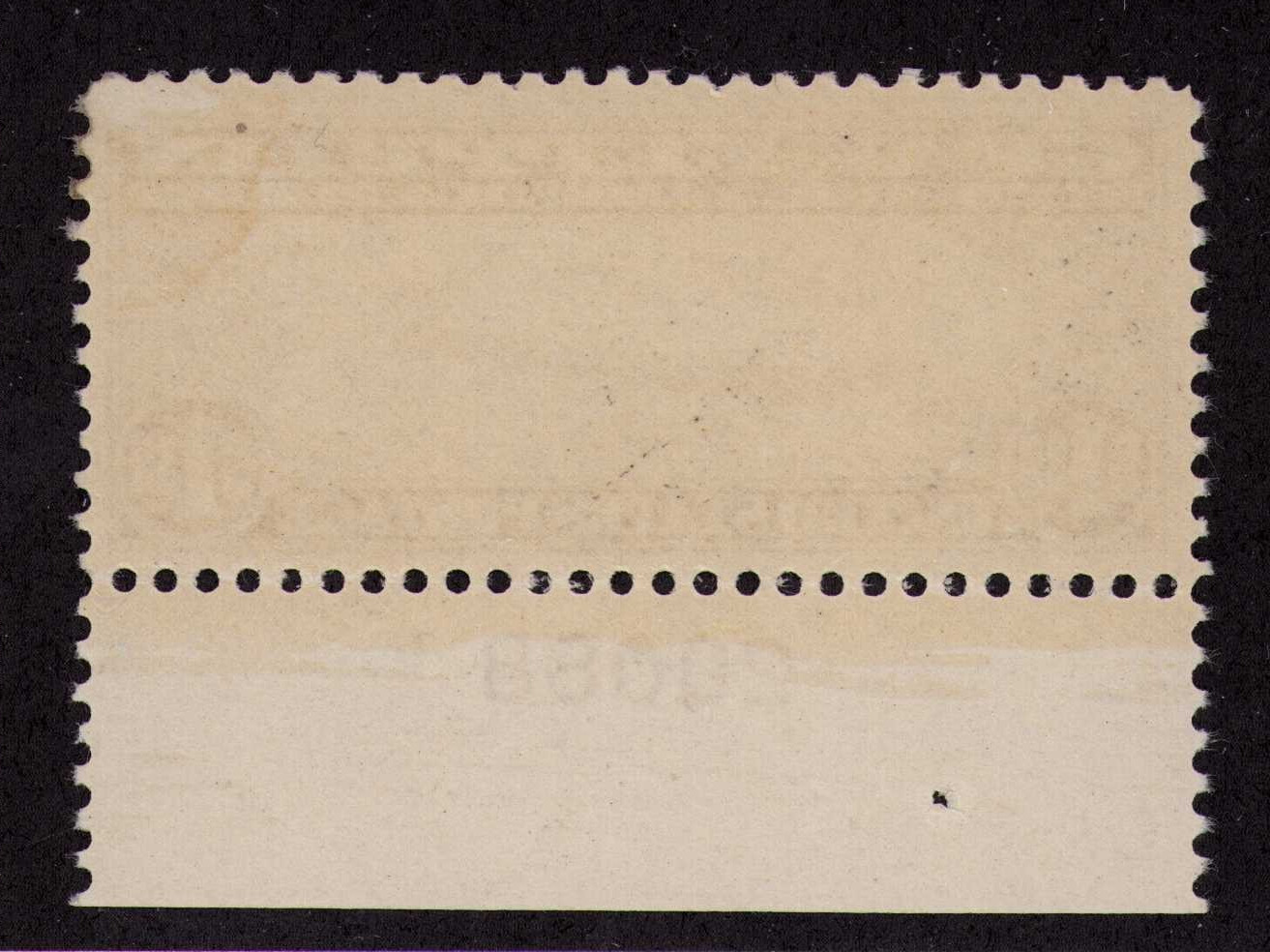 1930 US Graf Zeppelin C14 $1.30 Europe-Pan American Flight MNH Plate Single Cert