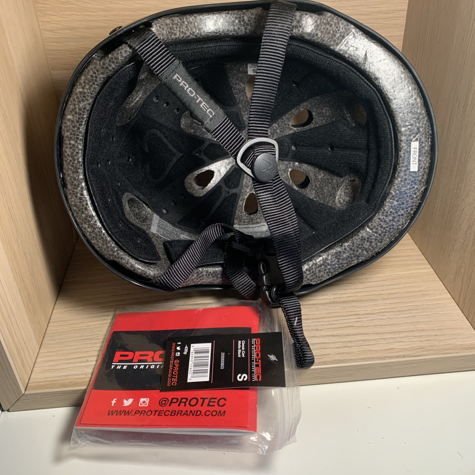 Pro-Tec Classic Certified Skate BMX Scooter Helmet Matte Black SMALL (21.3-22in)