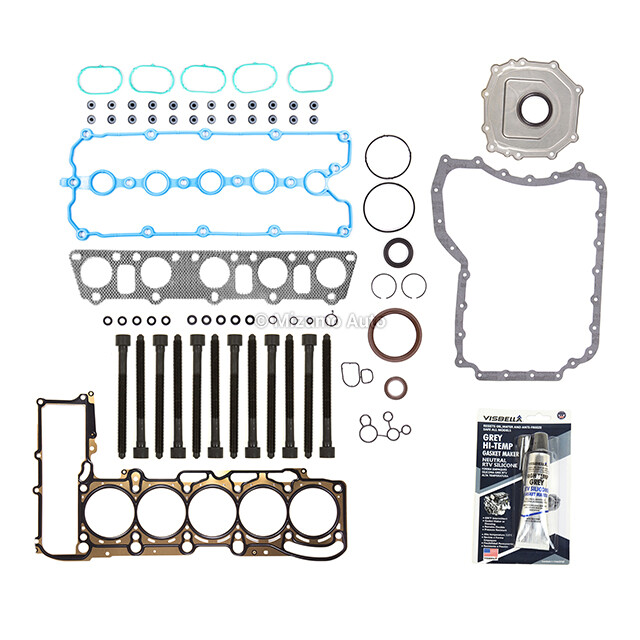 Full Gasket Set Head Bolts Fit 05-09 Volkswagen Jetta Beetle 2.5 BGP BGQ BPR BPS