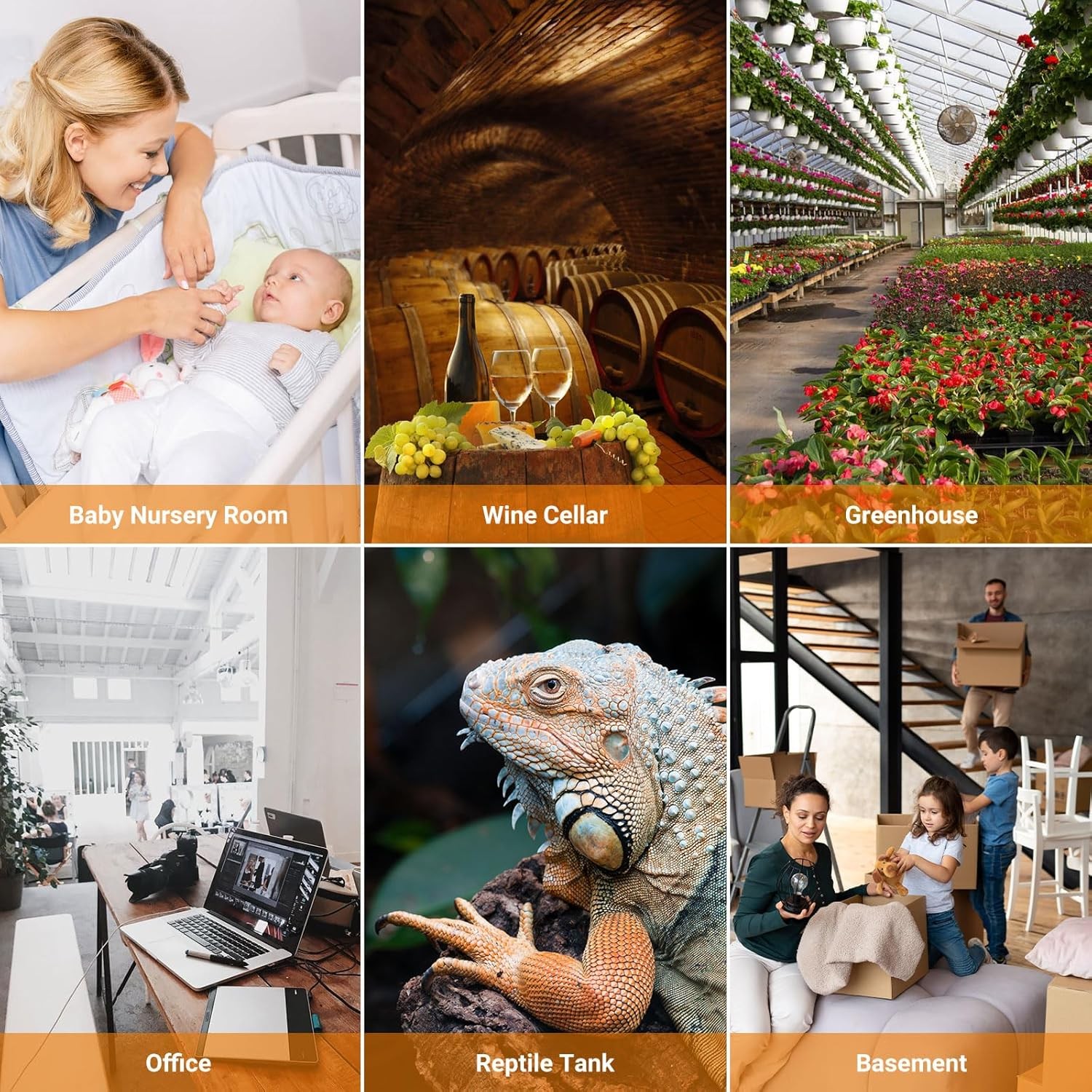 Temtop Thermometer Indoor Digital Hygrometer Temperature Humidity Meter Home