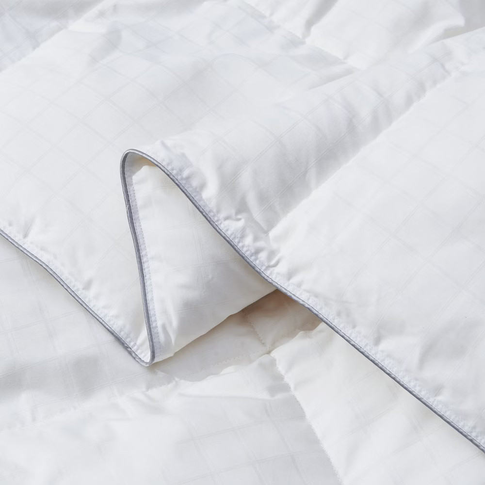 Peace Nest 300TC Jacquard Cotton Goose Feather and Down Comforter,