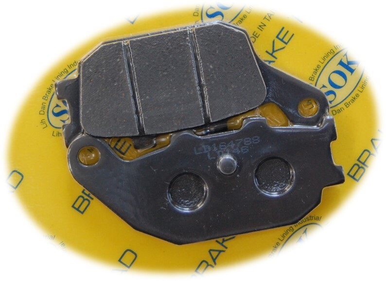 FRONT&REAR BRAKE PADS fit HONDA NSS 250 Reflex 2001-2007 NSS250 Reflex