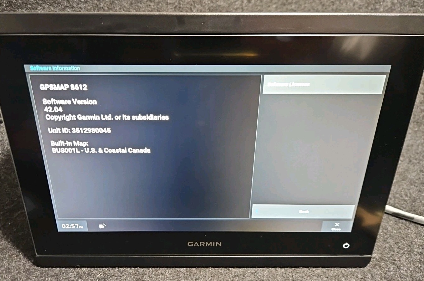 Garmin GPSmap 8612 》12" Touchscreen Chartplotter • New Open Box ✅️Tested/Updated