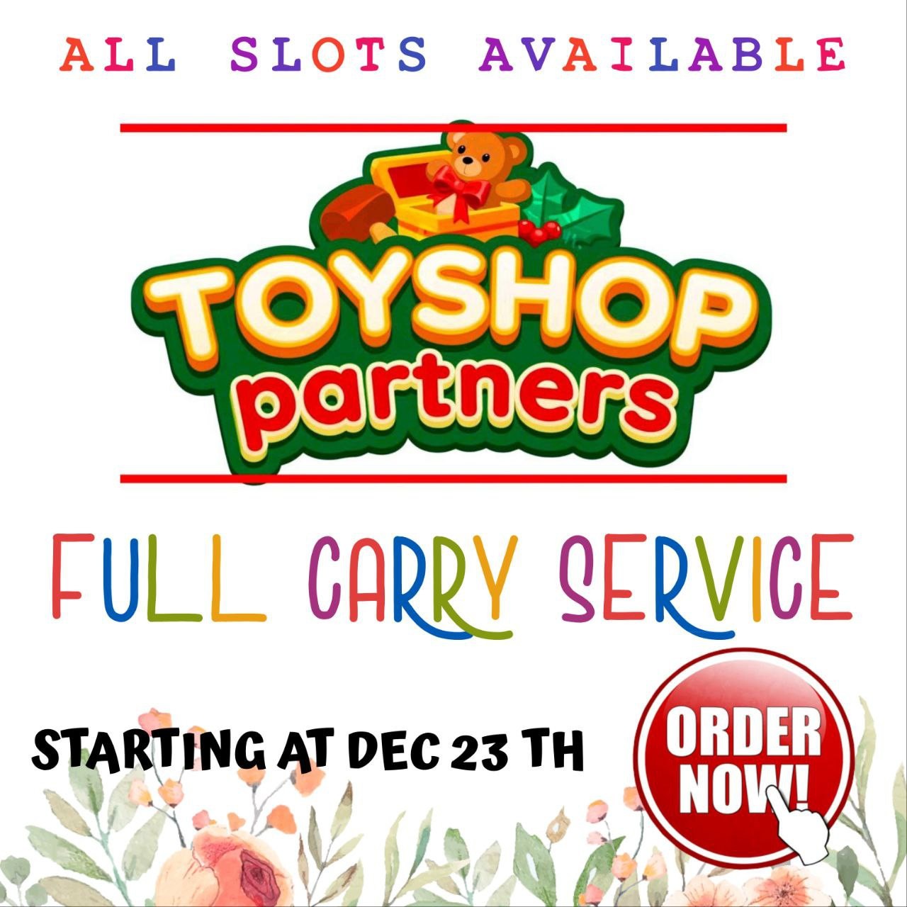 TOYSHOP PARTNER RUSH AND NO RUSH 80K POINT