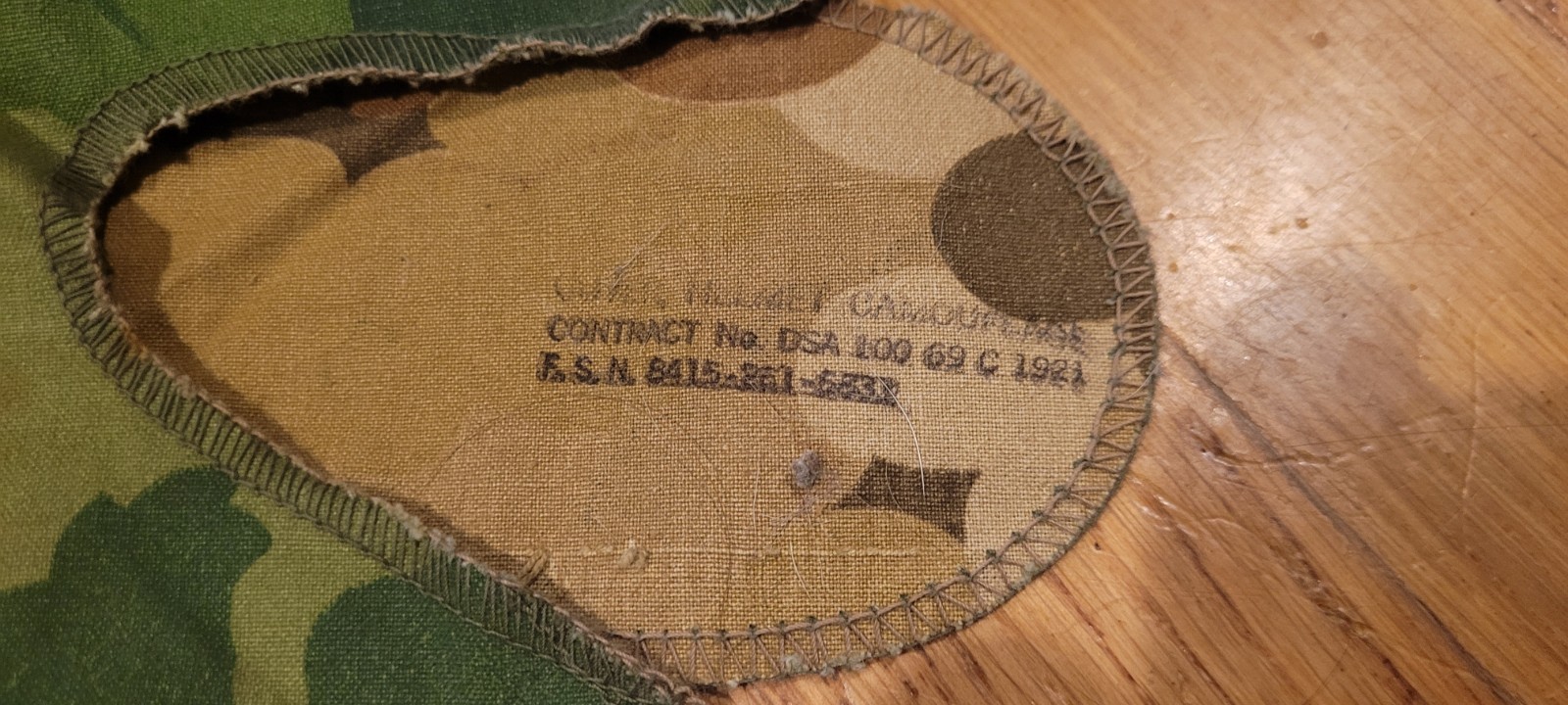 Vietnam M1 Steel Pot Helmet w/ Liner Mitchell Covers ERDL ARVN band watch spoon