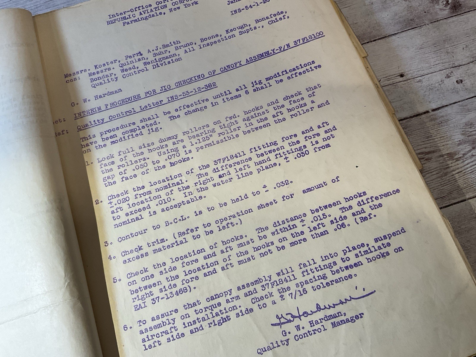 ORIG 1950s REPUBLIC AVIATION IN-HOUSE TECH MANUAL REPORTS AIRCRAFT CONSTRUCTION