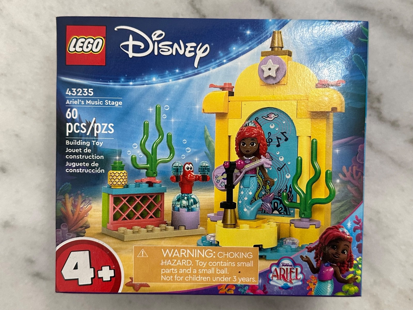 Brand New Lego 43235 Disney Princess The Little Mermaid Ariel's Music Stage 4+