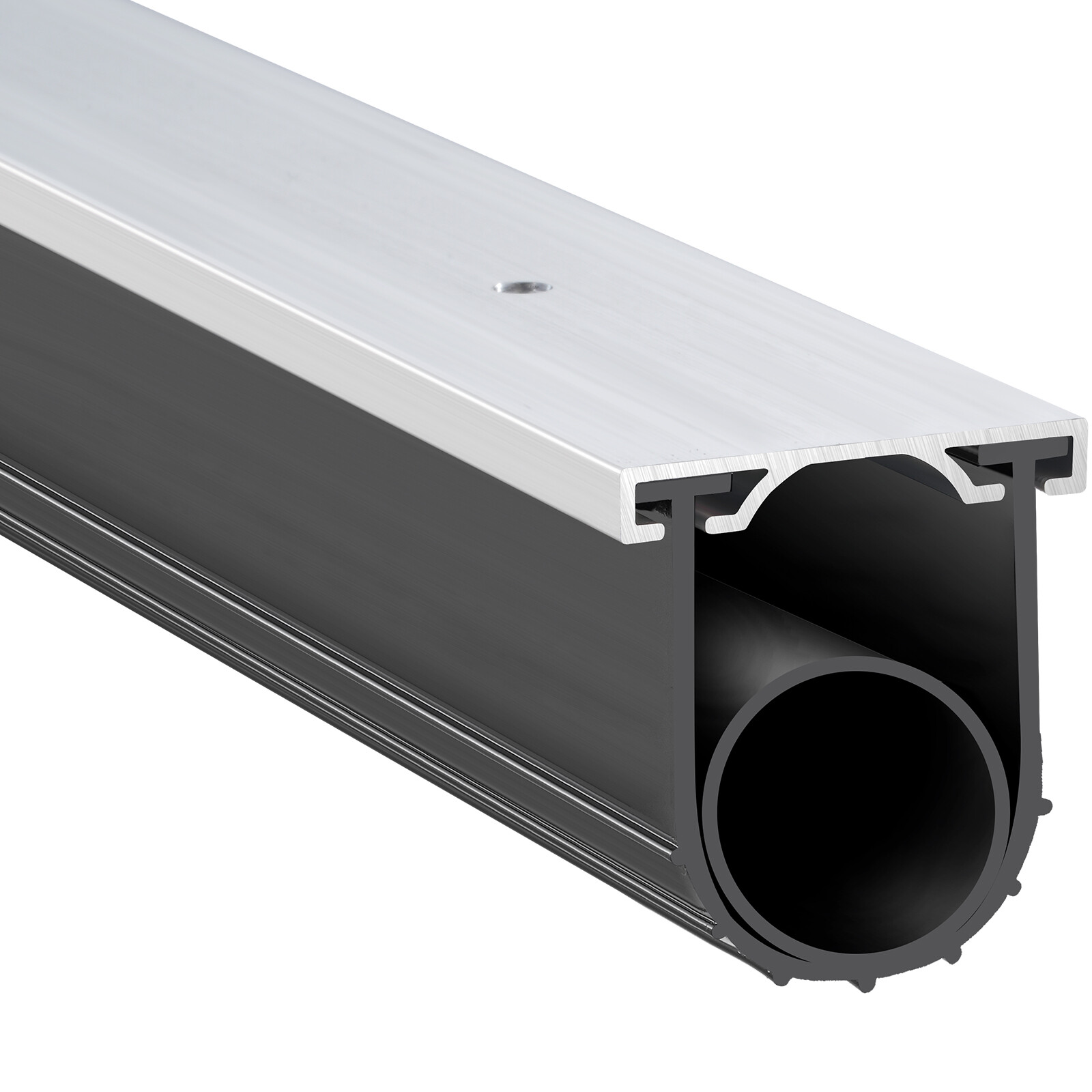 VEVOR Garage Door Seals Bottom Rubber with Track Retainer 16ft 5/16 inch T-end