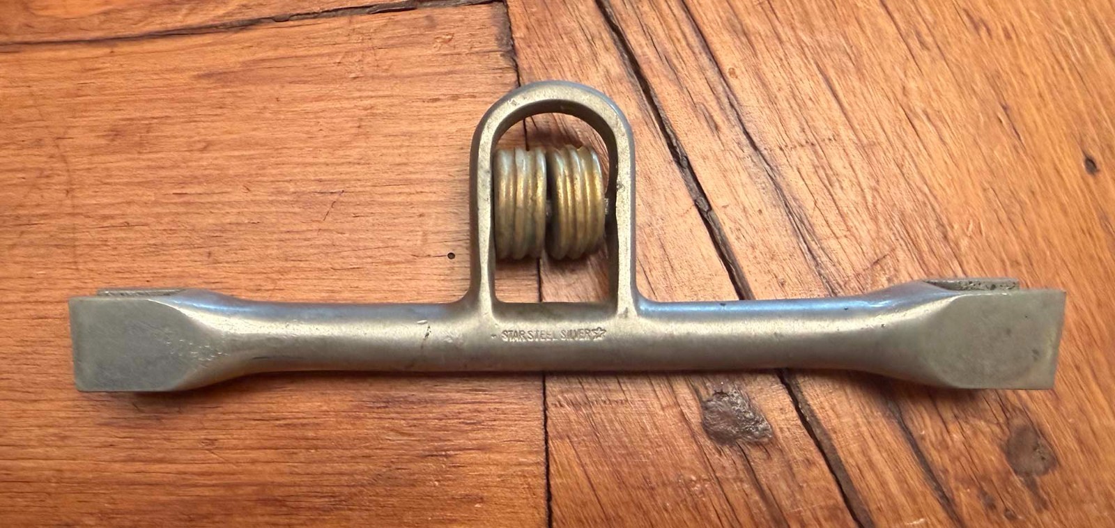 NEW/OLD STOCK Vintage BUERMANN Star Steel Silver Horse Bit Mouthpiece