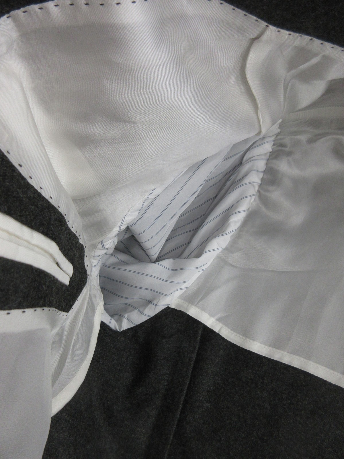 Suitsupply Blazer Mens 40 Gray Wool Flannel Sport Coat Vitale Barberis Canonico