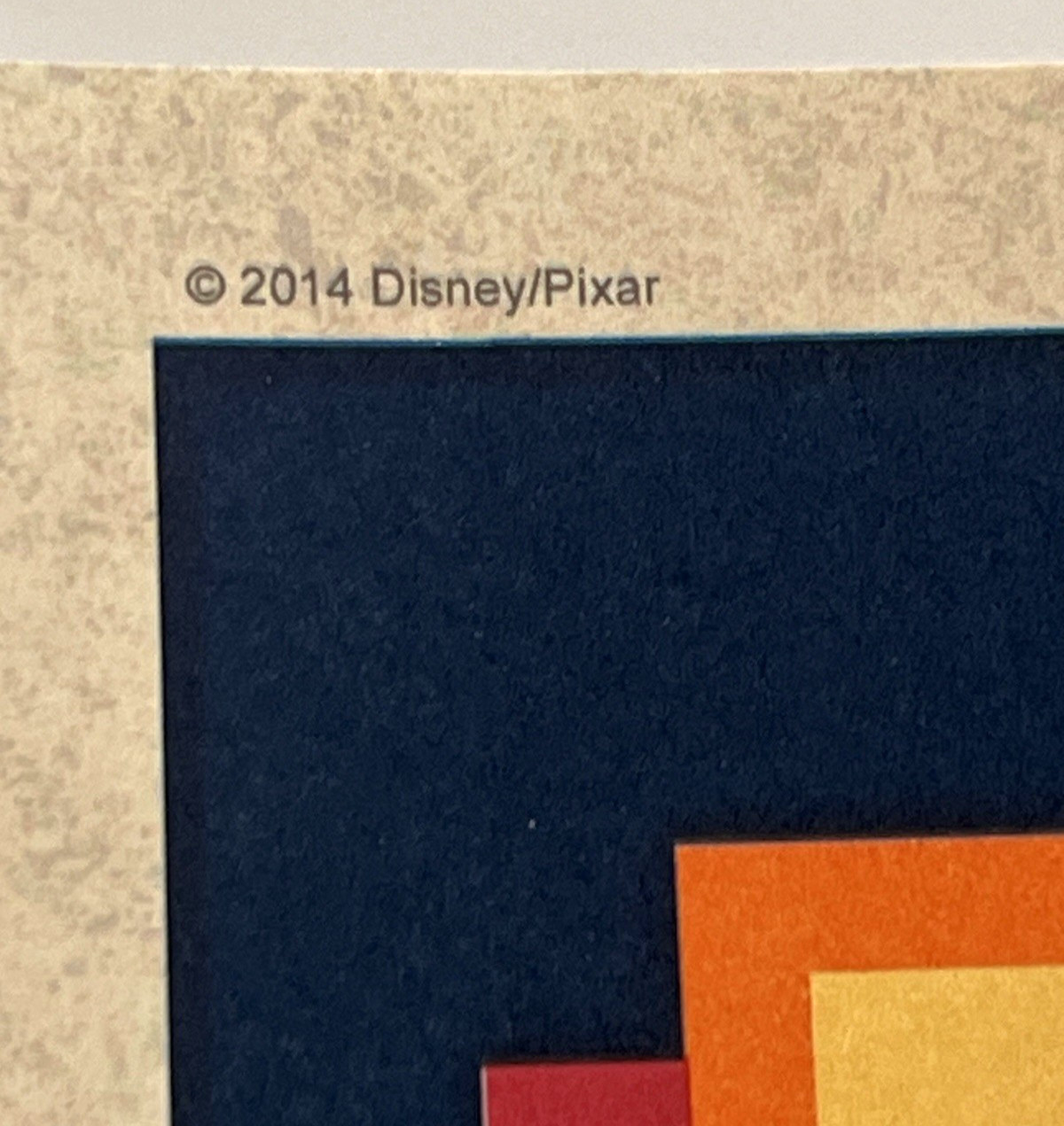 Lava Disney Pixar Short Film 2014 Original Movie Poster Volcano 17x22 Super Rare