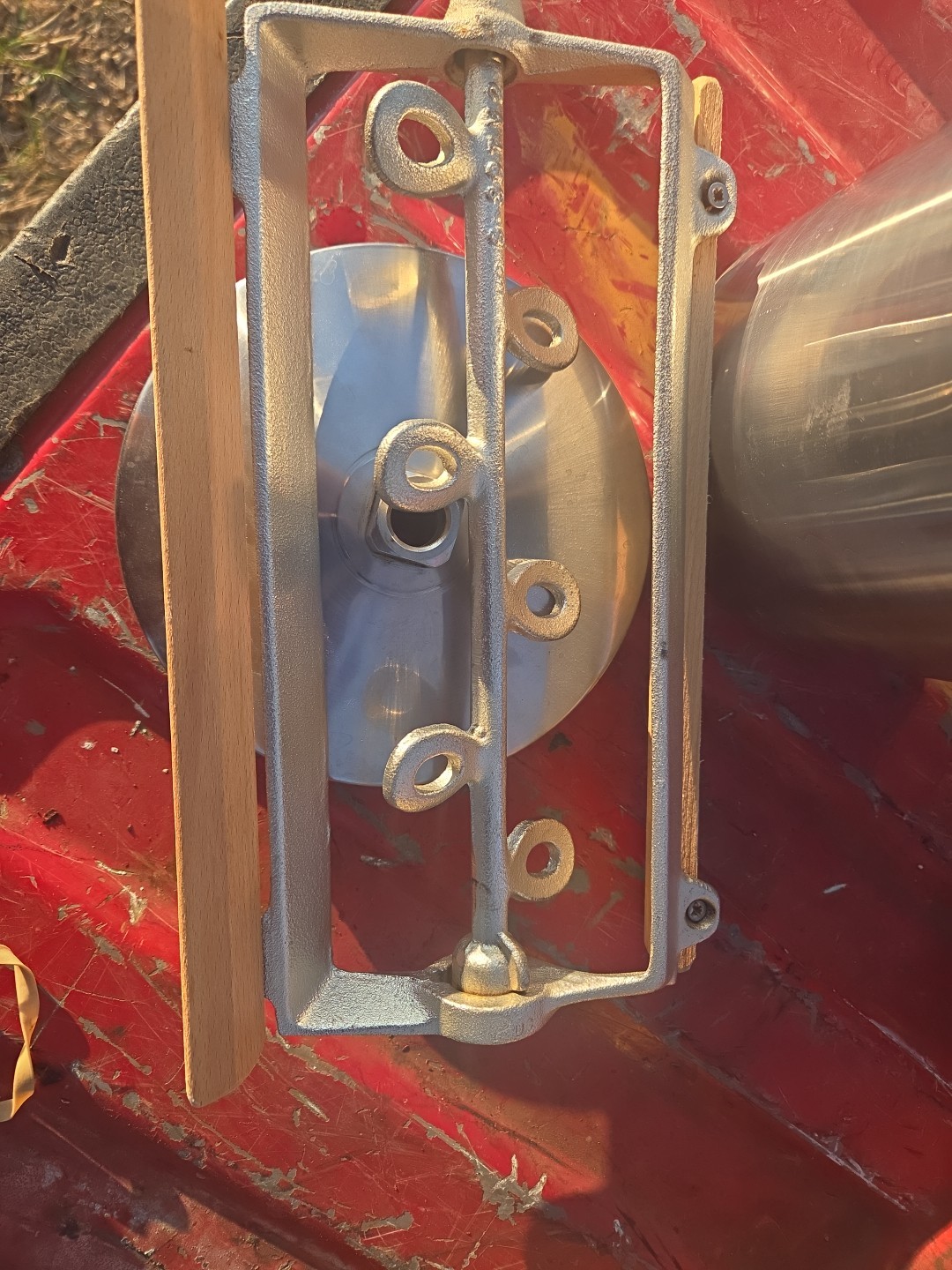 WHITE MOUNTAIN ICE CREAM FREEZER MAKER STAINLESS STEEL CANNISTER TUB 2 OF 2