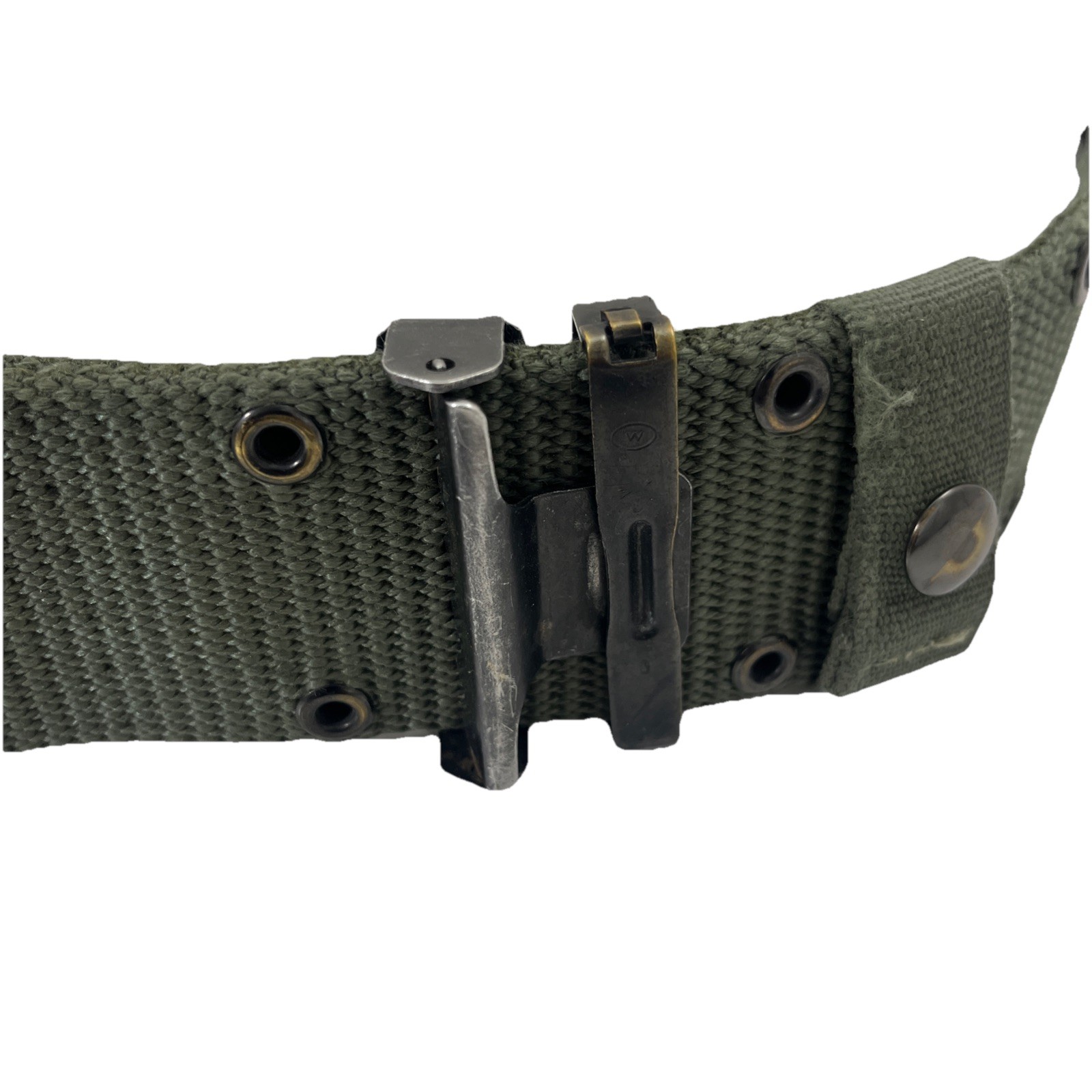 USGI OD Green Pistol Belt Individual Nylon Equipment Web Belt LARGE