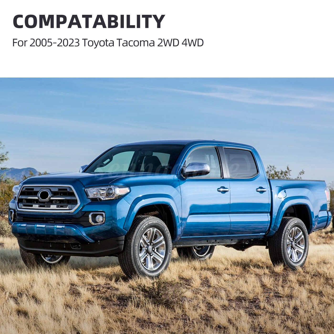 3" Front 2" Rear Full Leveling Lift Kit For 2005-2023 Toyota Tacoma 2WD 4WD 6LUG