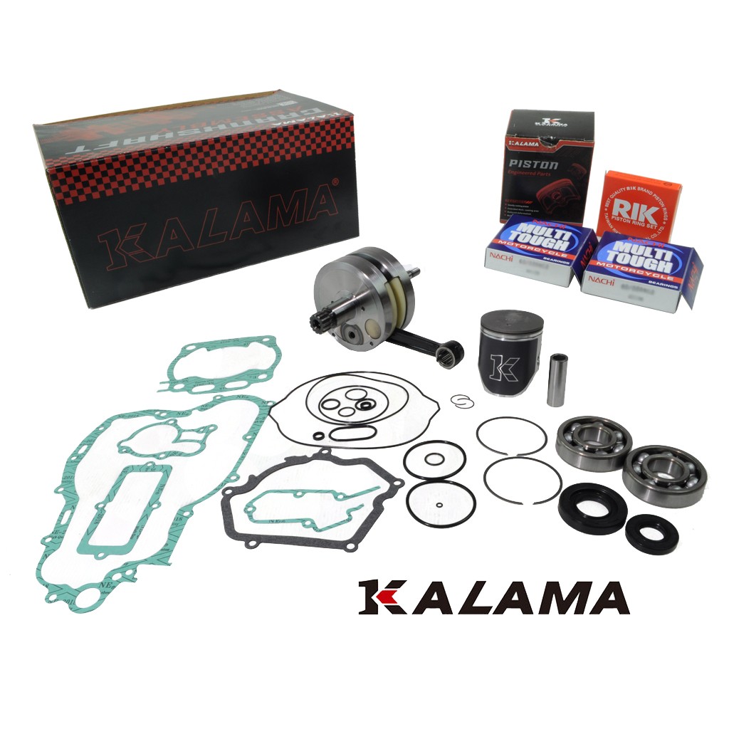 For Yamaha YZ250 Bottom End Kit 03-23 Crankshaft Piston RIK Rings NACHI Bearings