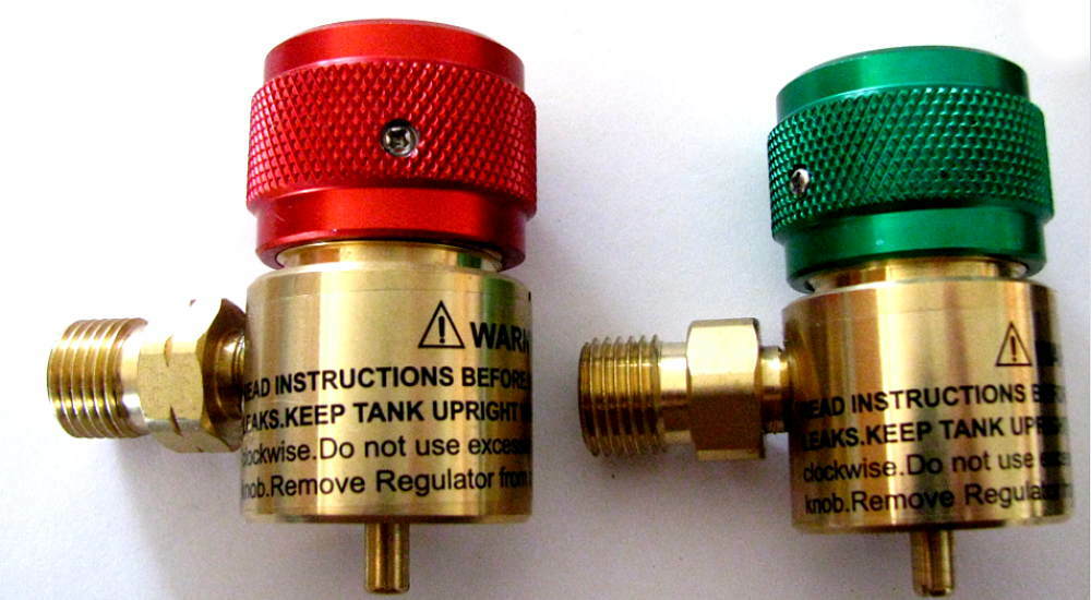 Jewelers Little Torch Regulators. Fits disposable tanks. Pre-set, Smith TYPE