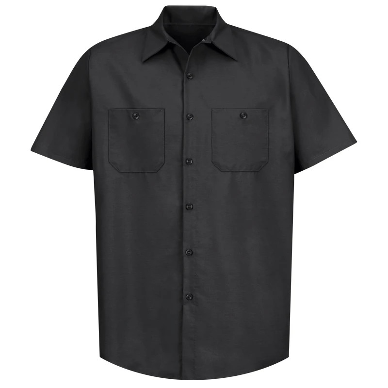 SALE!! Men's Short Sleeve Industrial Work Shirt