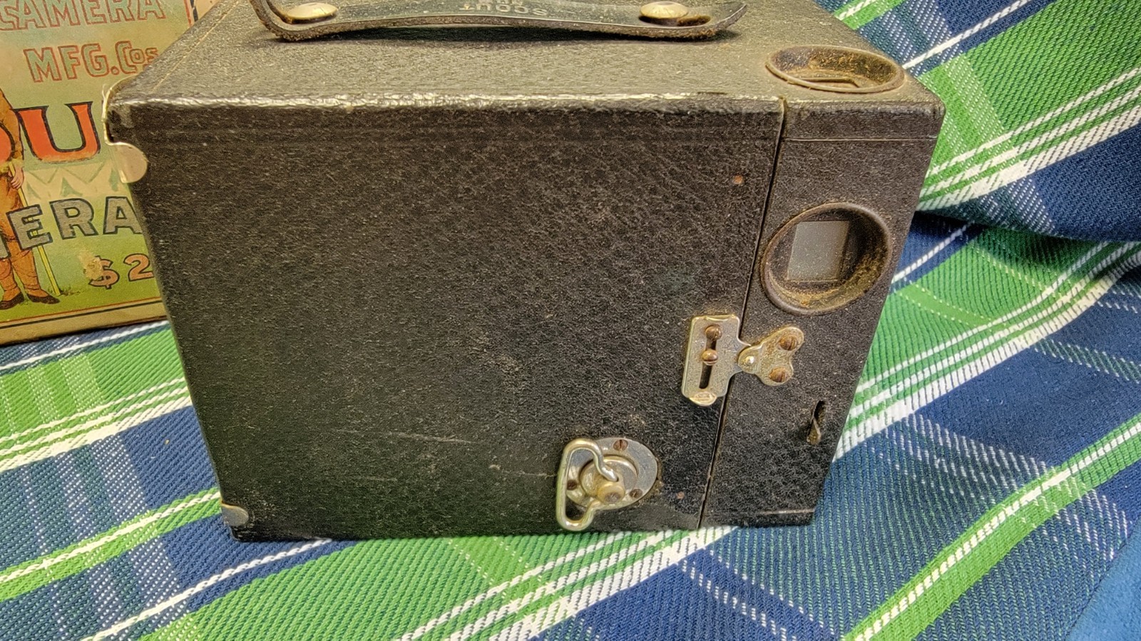 Vintage Seneca No. 2 Scout Camera in Original Box And Manual