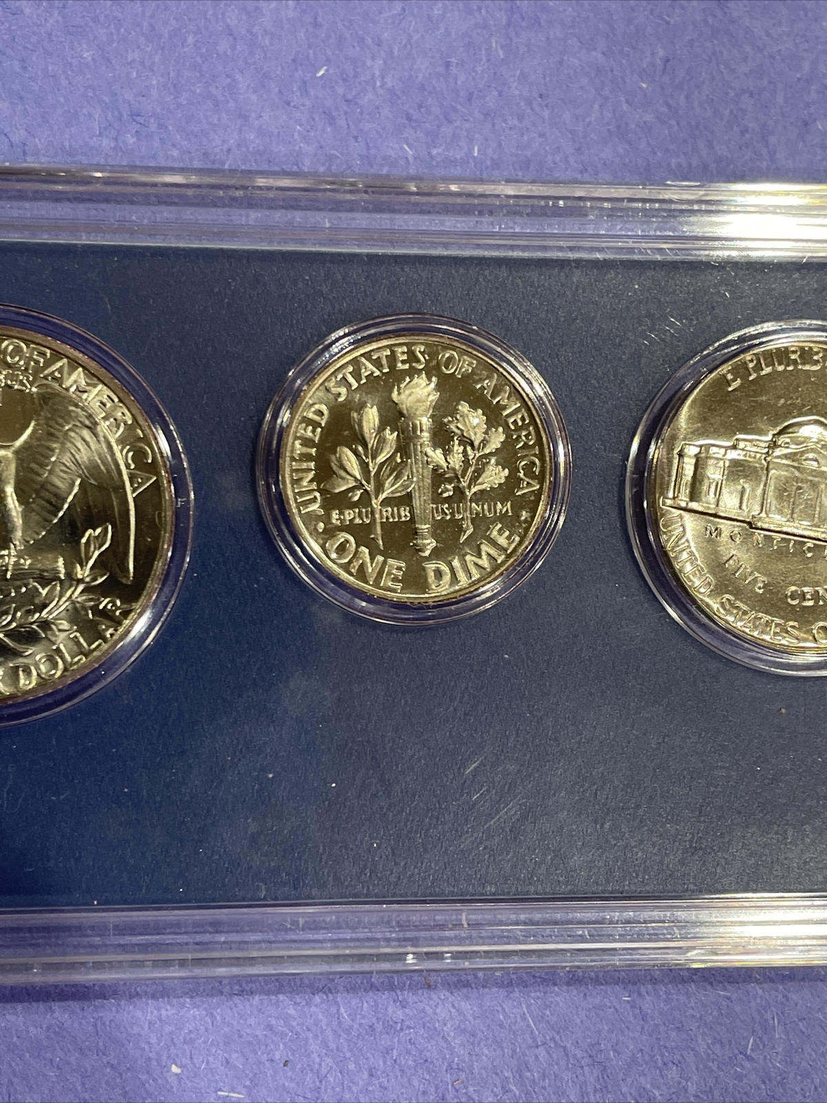 1965 US Special Mint Set Coins In Genuine Government SMS Holder