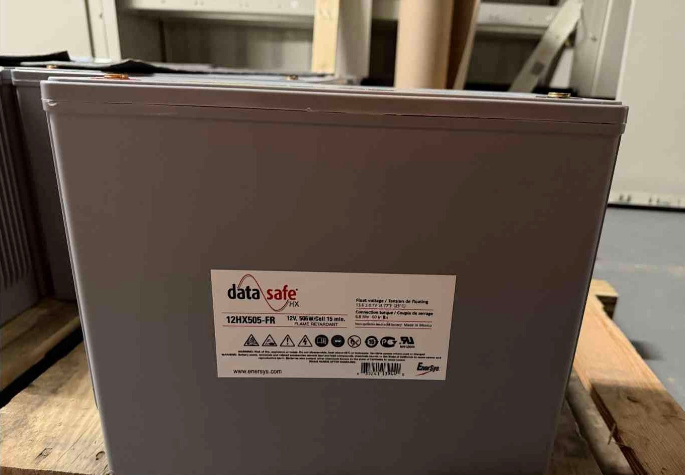 DataSafe 12HX505-FR Lead Acid Battery 12V 506W/Cell 2024