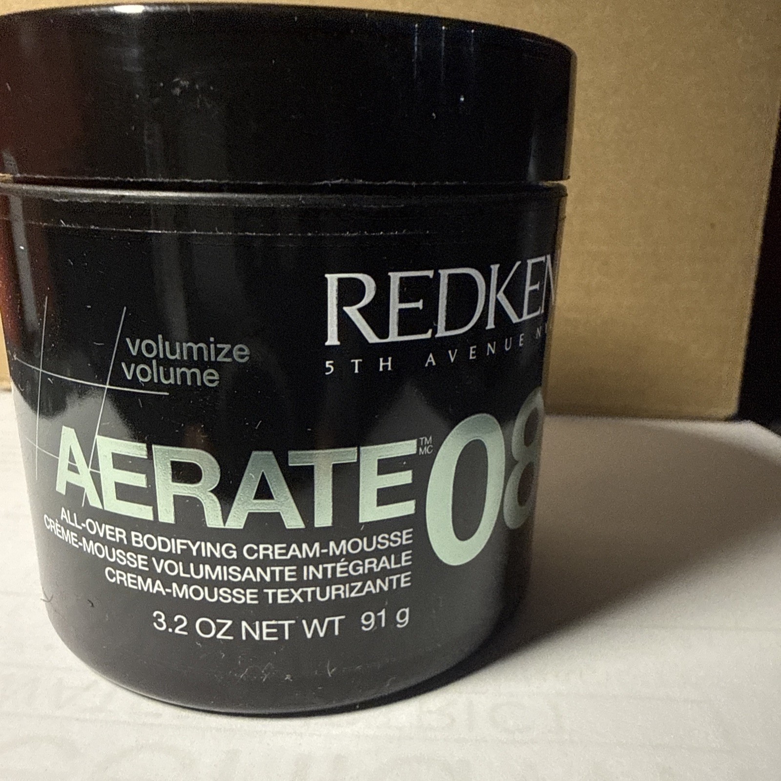 Redken Aerate 08 Bodifying Hair Cream Mousse for Volume, 3.2 oz, SEE PICTURES