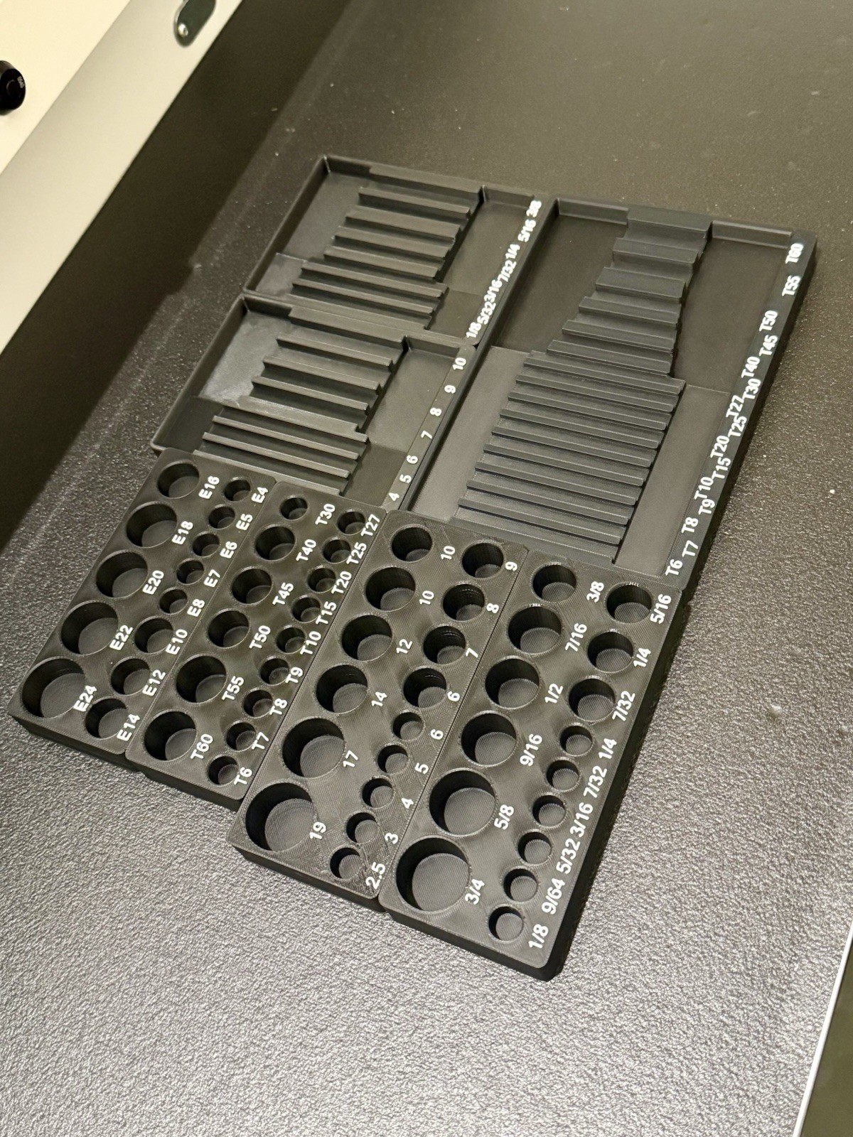 Harbor Freight Quinn Master Bit Socket Set Organizer – 7-Bin System