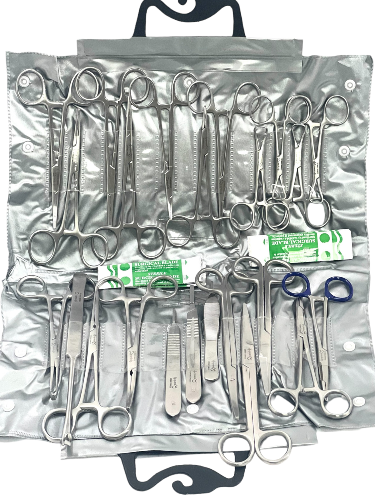 PREMIUM GERMAN 82 PCS GENERAL SURGERY SPAY PACK SURGICAL DENTAL INSTRUMENTS KIT