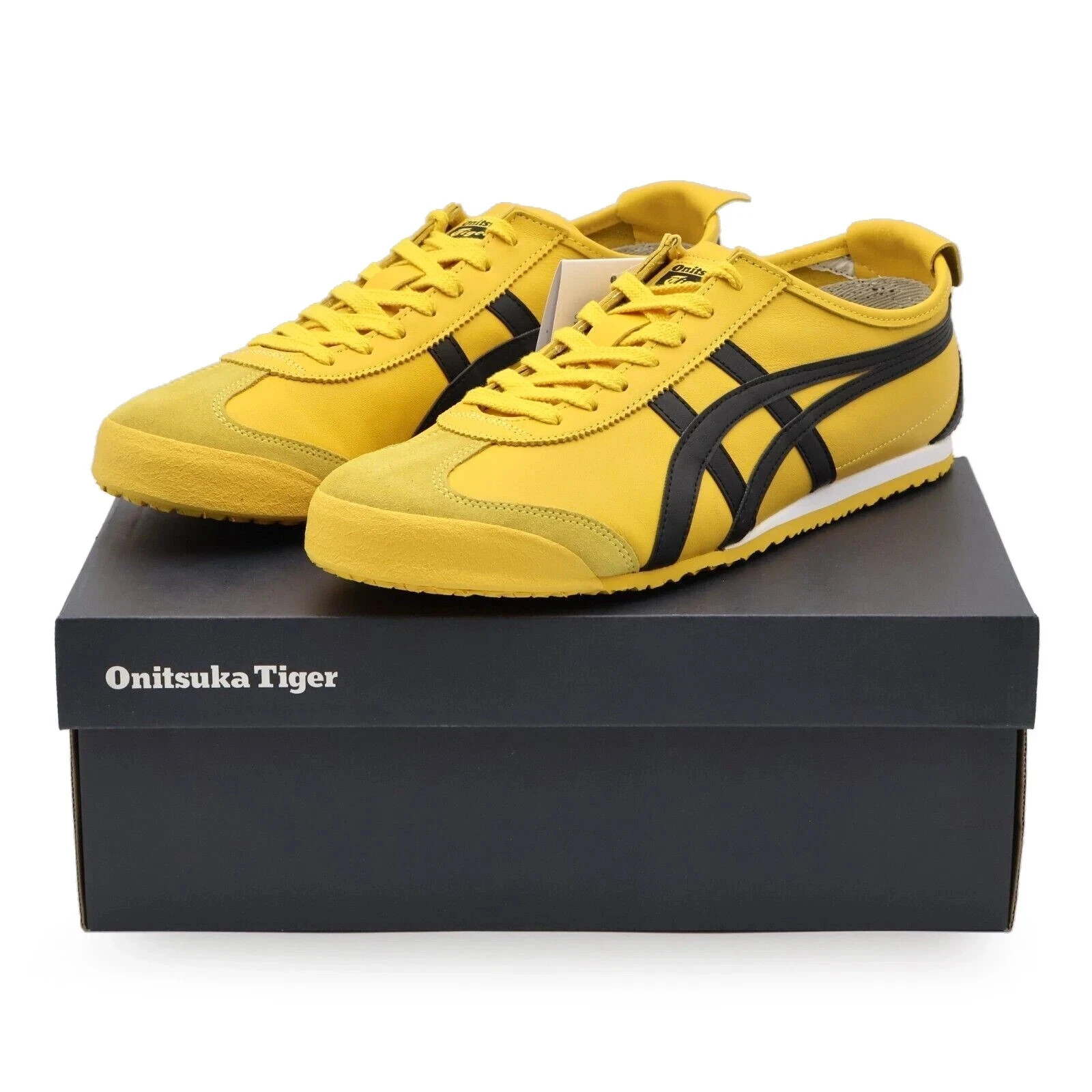 1183C102-751 Onitsuka Tiger Mexico 66 DL408-0490 Yellow Black Sneakers Kill Bill