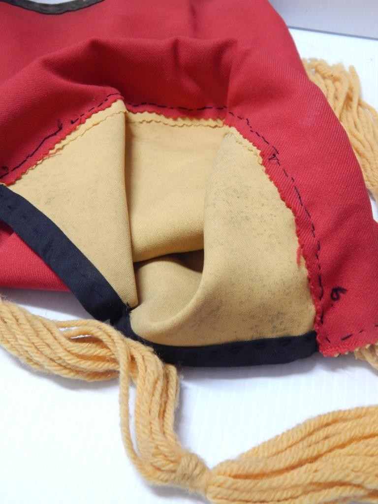 VINTAGE ALASKA TLINGIT NW COAST LEGGINS RAVEN DESIGN - NICE !