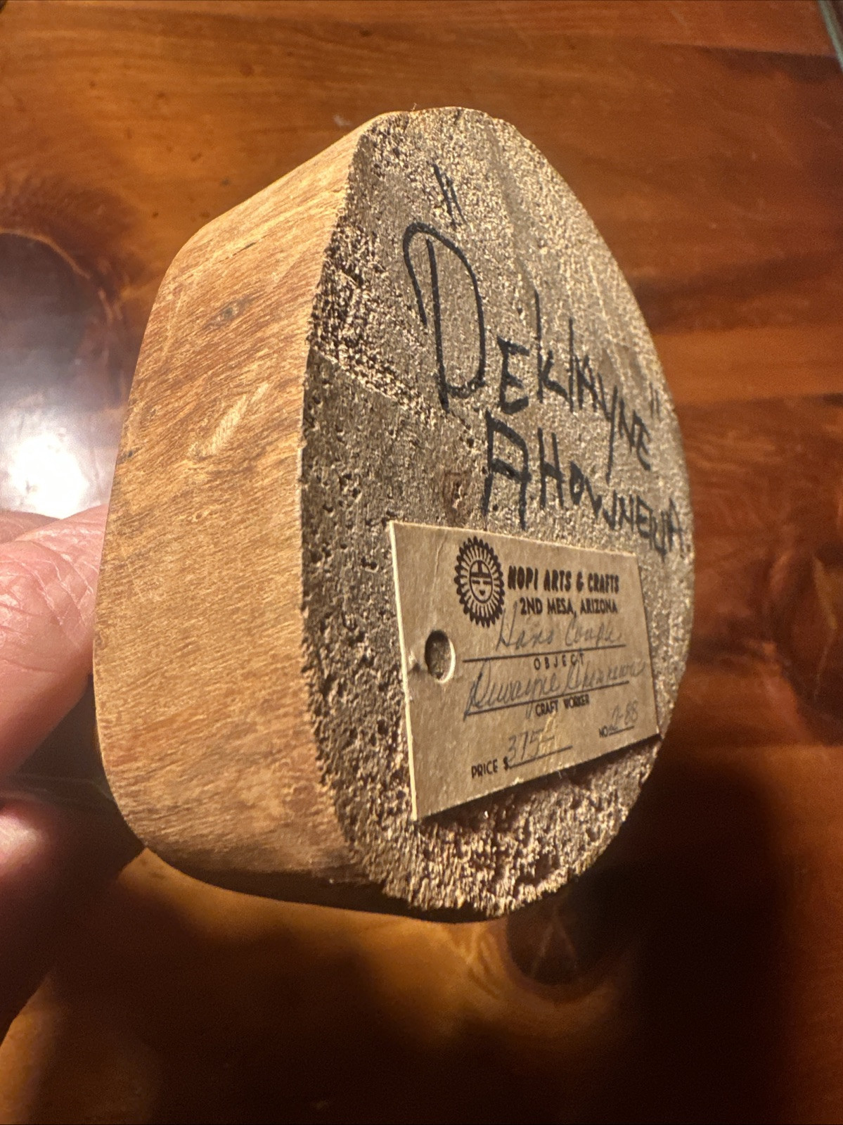 Dewayne Ahownewa Hopi Kachina Carved Wood Dolls Hopi Arts 2nd Mesa Arizona Vtg