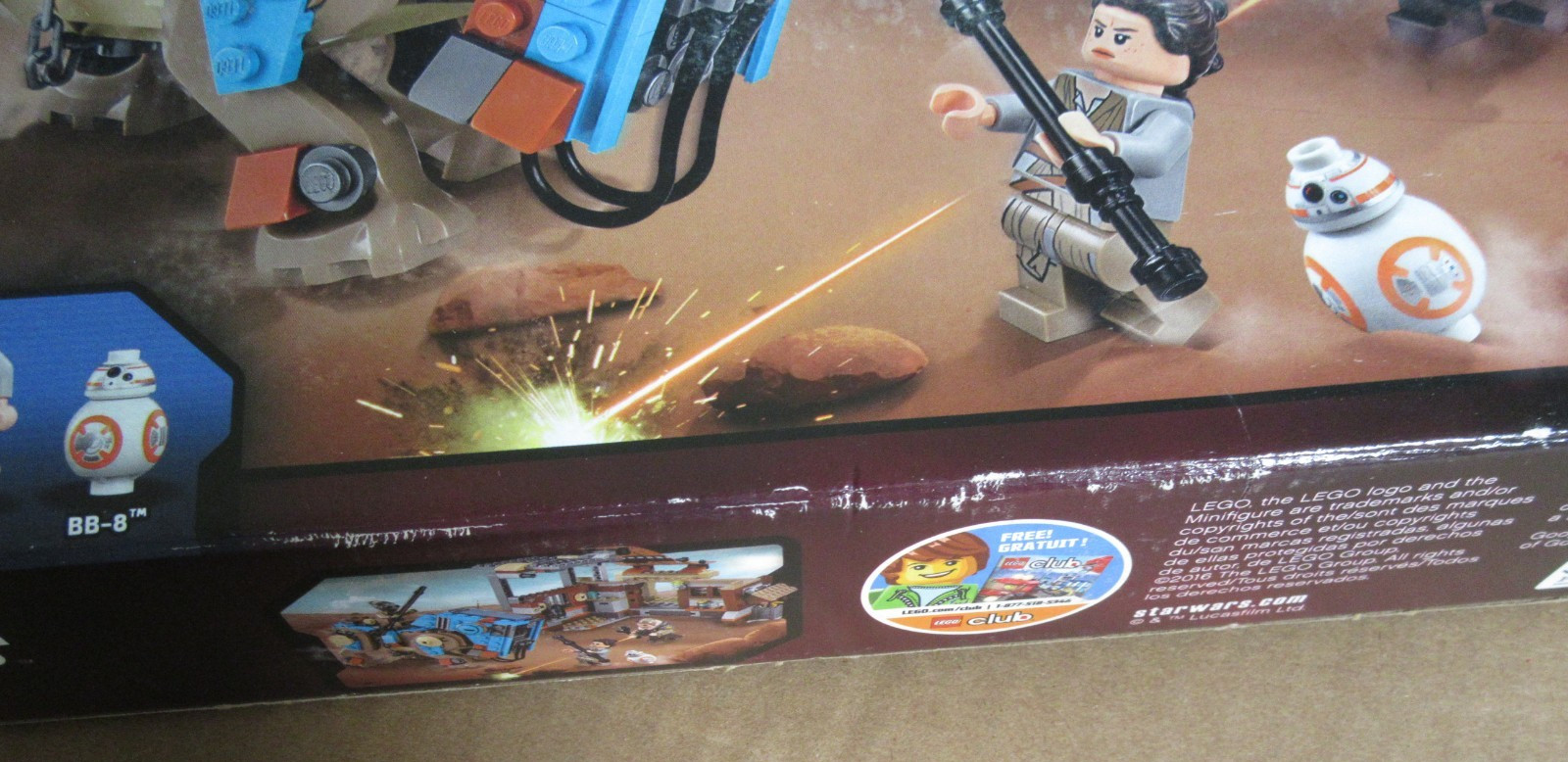 Lego Star Wars 75148 ~ ENCOUNTER ON JAKKU ~ NISB retired Luggabeast TEEDO REY