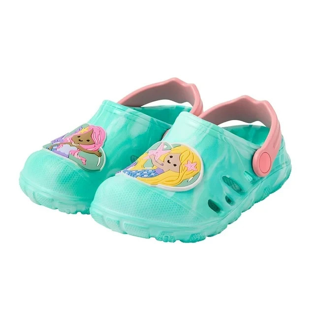 Member's Mark Toddler Girls Water-Friendly Clog Size 11 Mermaid