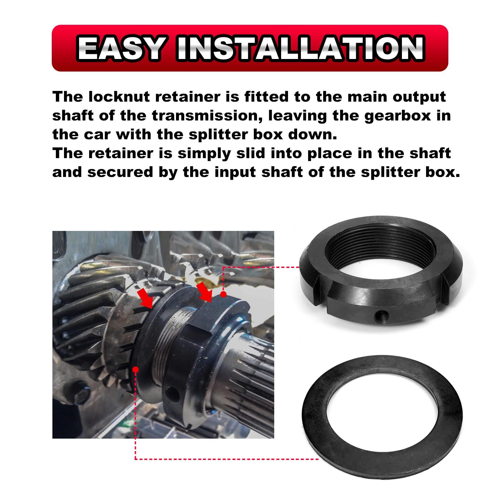 5th Gear Lock Nut Retainer Kit & 5th Gear Nut Wrench for 1994-2004 Dodge Cummins