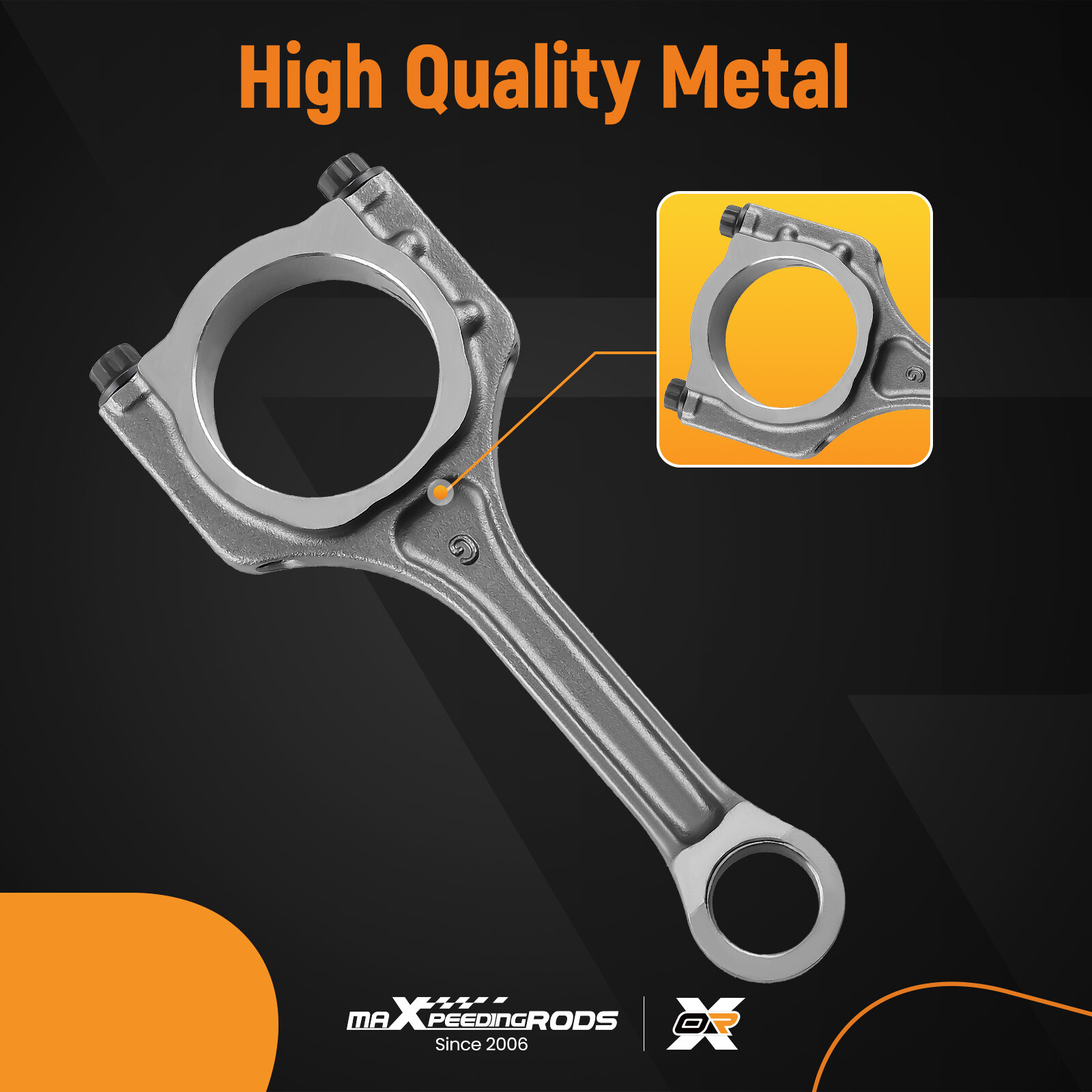 GDI 2.4L G4KJ Crankshaft+Bearing+Rods Kit for Hyundai Sonata Kia Optima Sorento