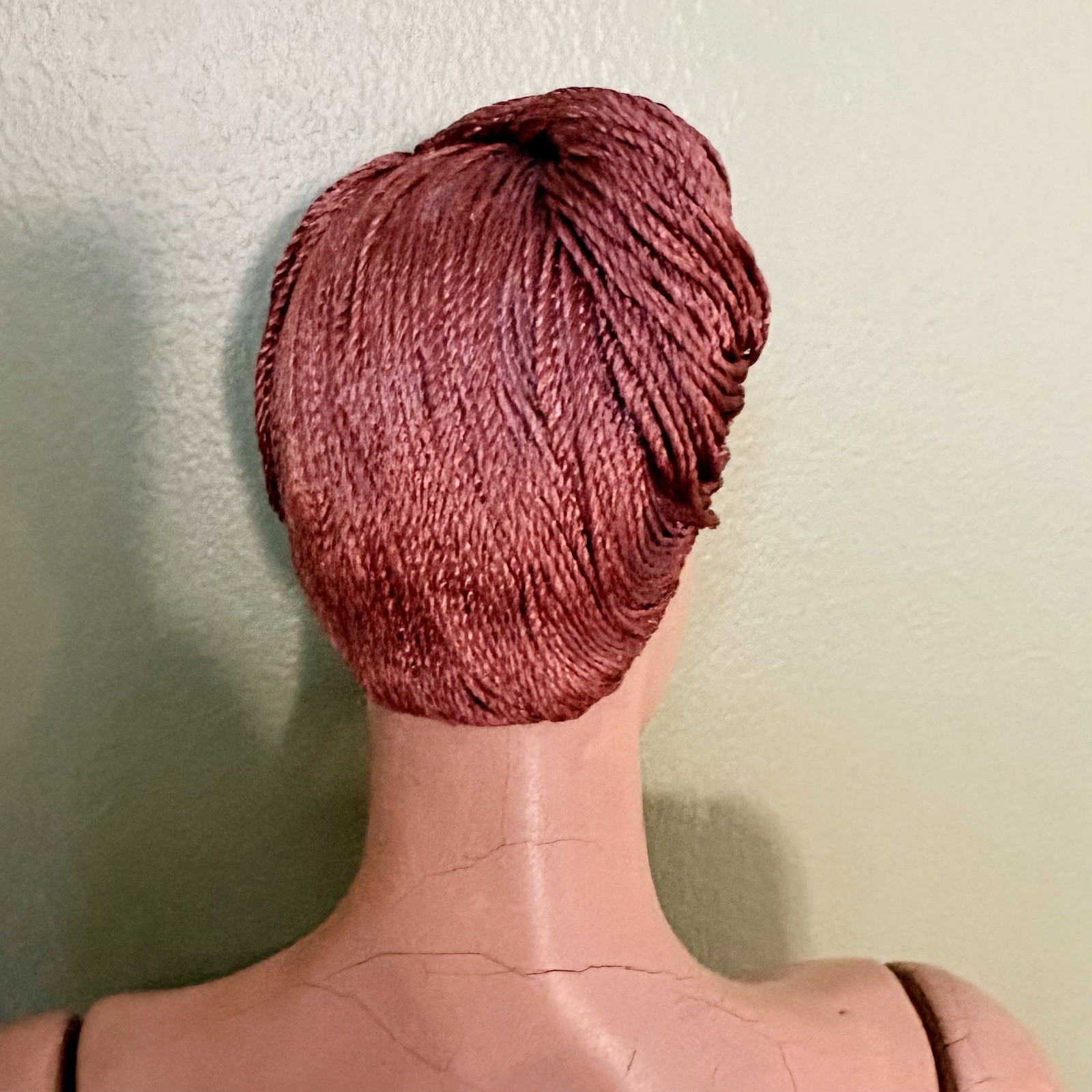 Vintage Margit Nilsen Department Store Tabletop Mannequin Composition-Stand 27”