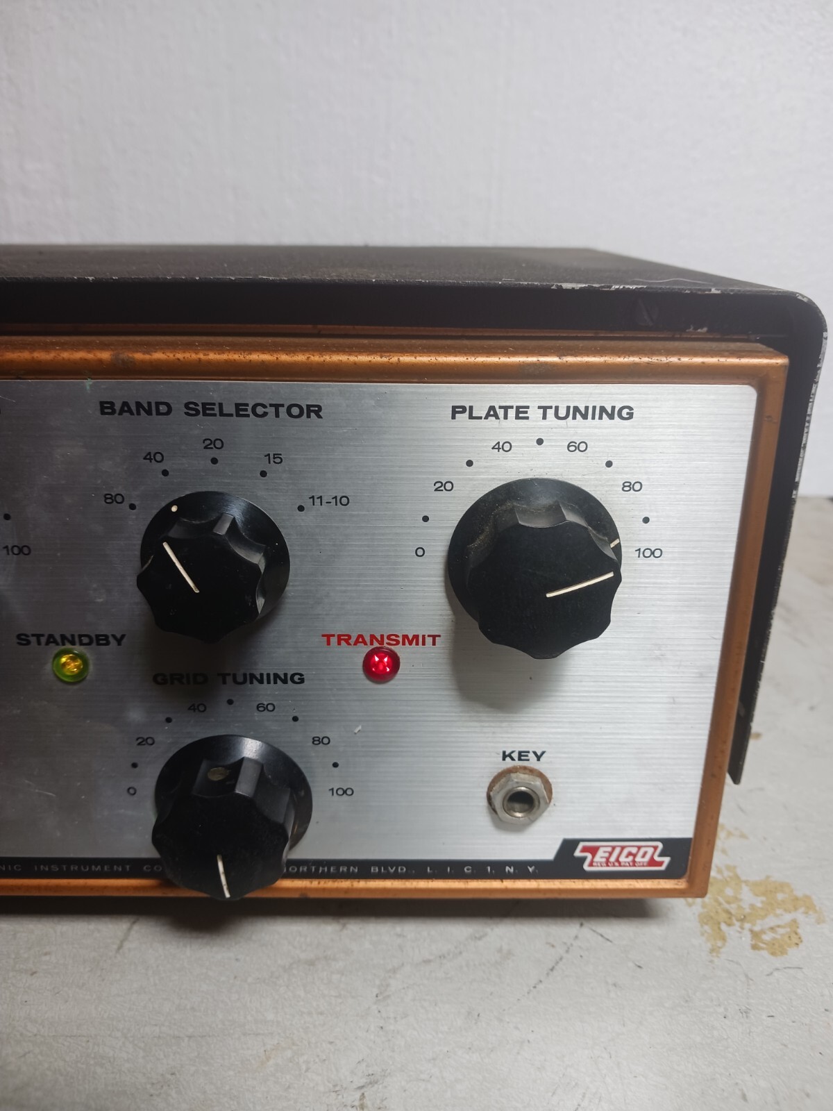 VINTAGE EICO AMATEUR TRANSMITTER MODEL 720 #206