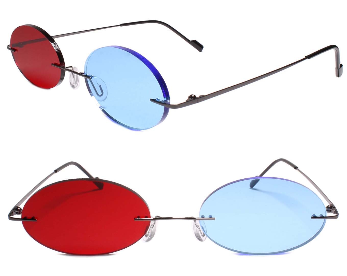 Sollux Homestuck Inspired Anime Futuristic Comic Costume Cosplay Sun Glasses