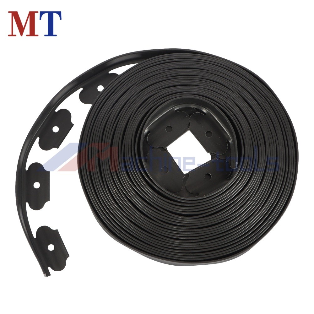 60FT Easy Flex L-Shaped No-Dig Landscape Edging 1.5" With 24 Anchoring Spikes