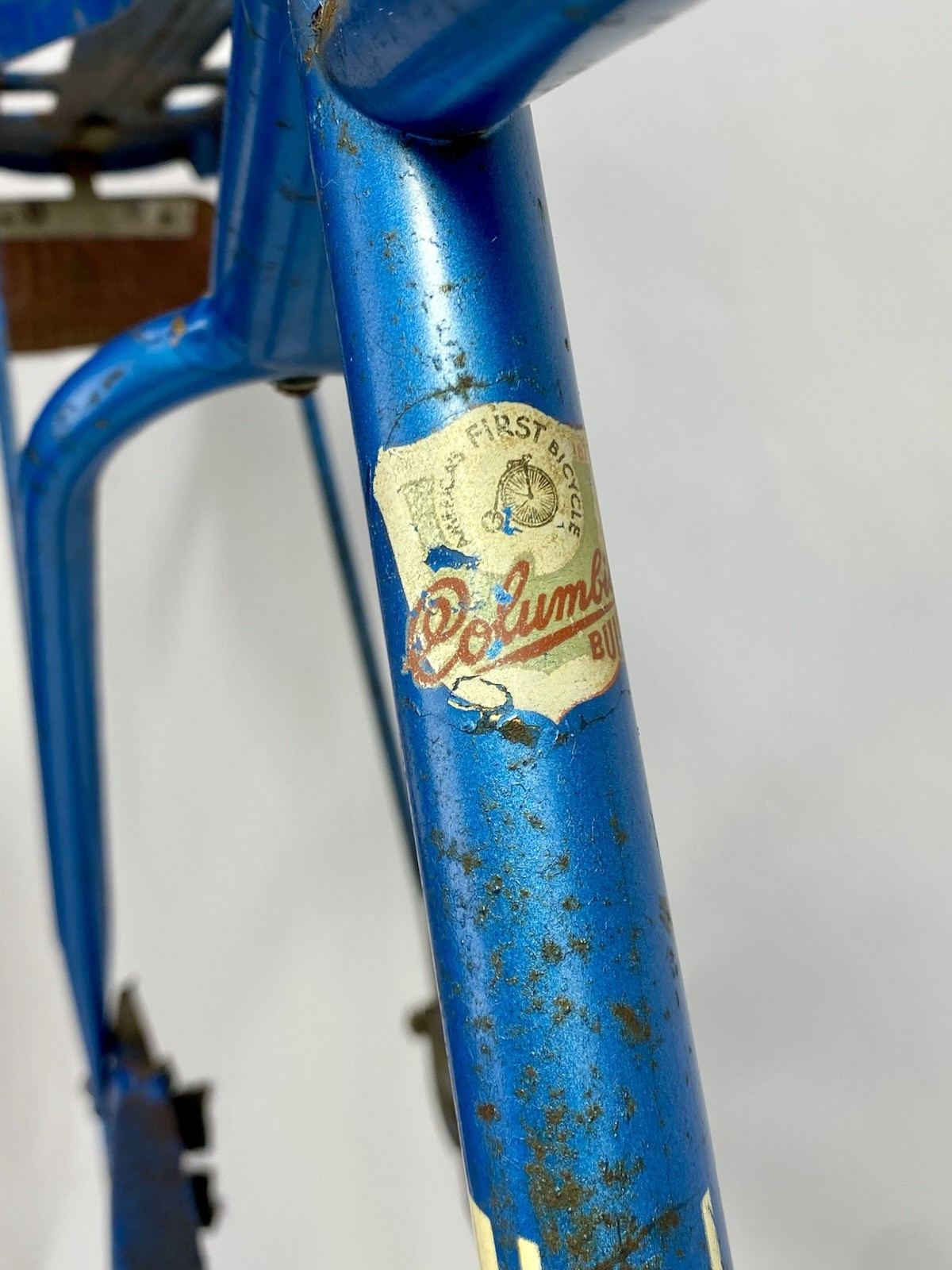 1956 Columbia 3 Star Rambler 5 Thunderbolt 26” Balloon Bicycle Springer USA Made