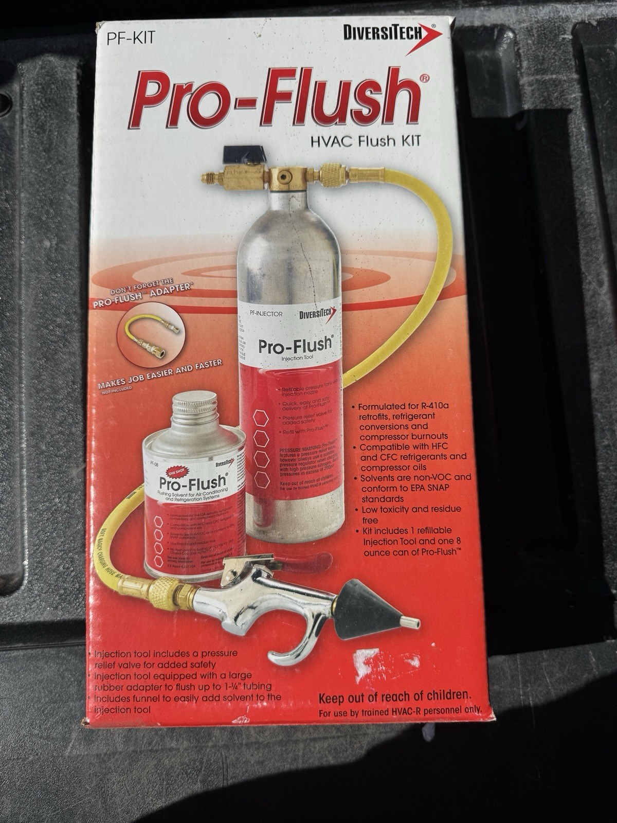 Diversitech Pro Flush HVAC Solvent Flushing Kit