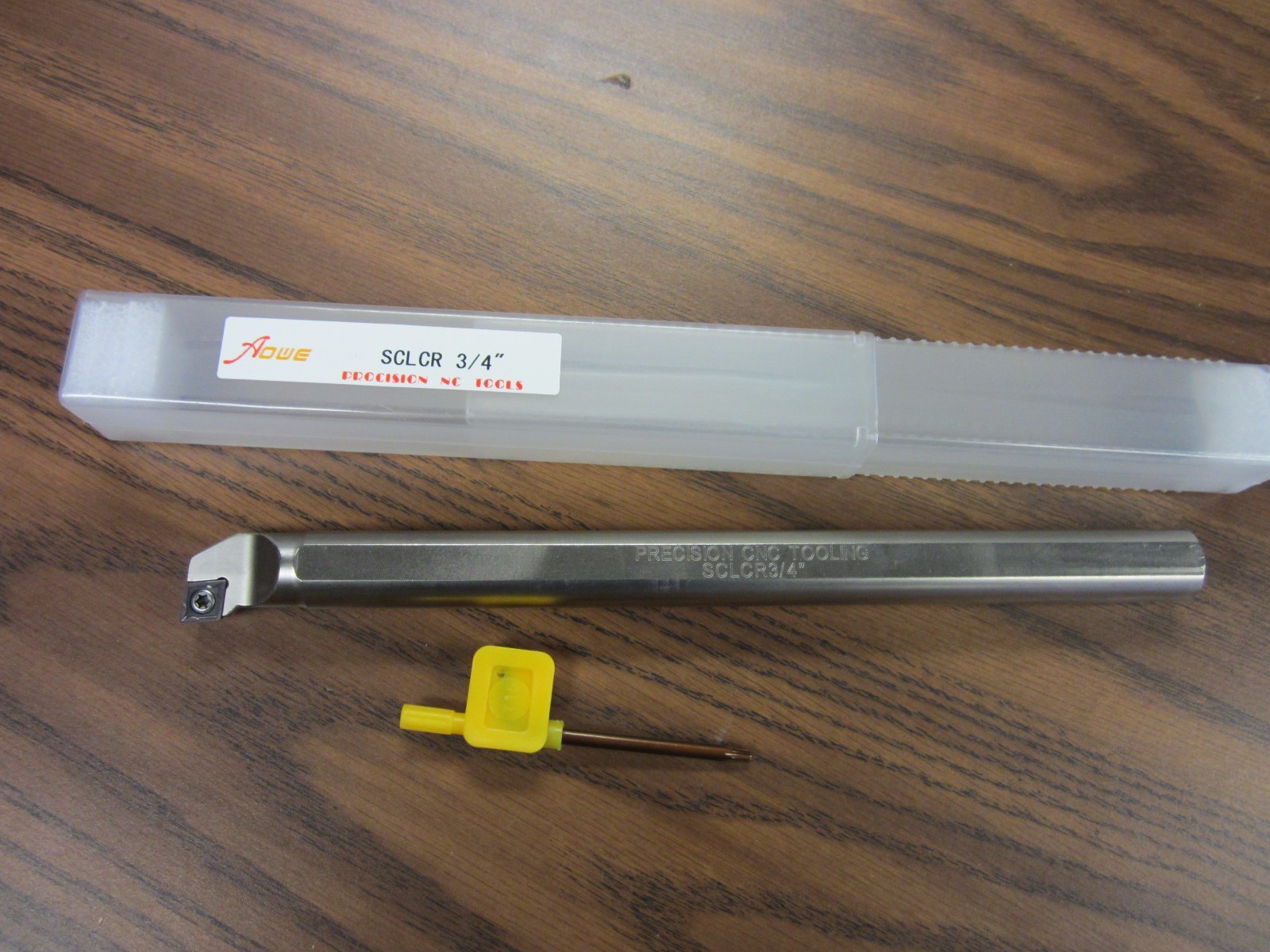 3/4" Indexable Boring Bar,S-SCLCR12-3,3/4"x10" OAL w.CCMT Insert,1004-IDX34-New