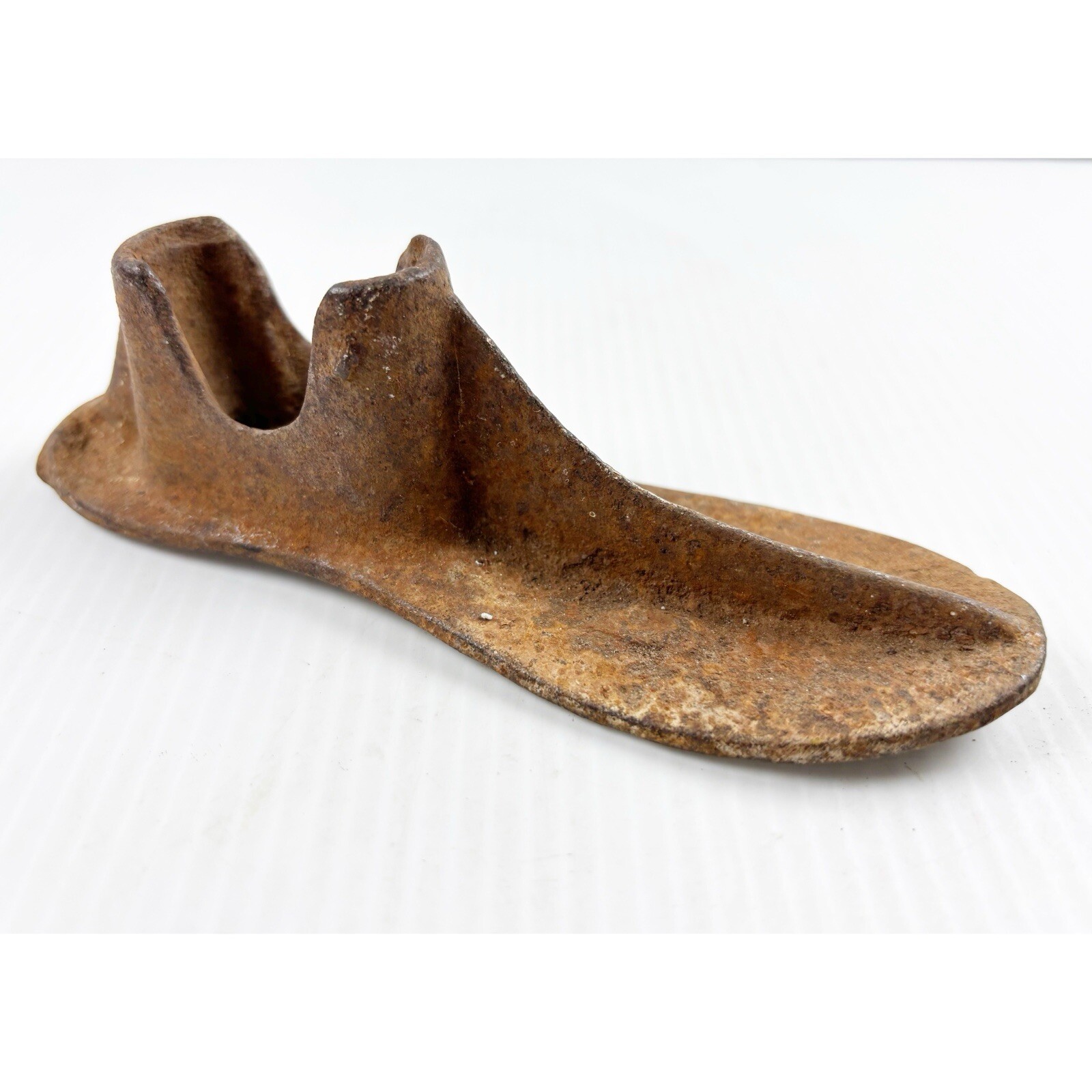 Cast Iron Cobbler Shoe Form Small Child Vintage Antique? 5.5” Small