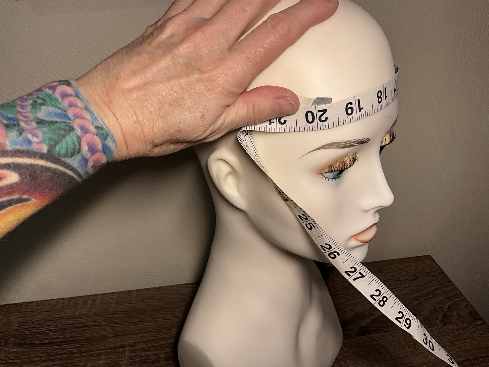 Female Mannequin Head for Wig Training and Display Hat Stand Holder *C*